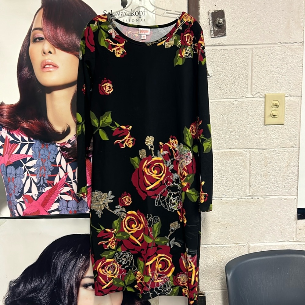 Lularoe Dress midi long sleeve